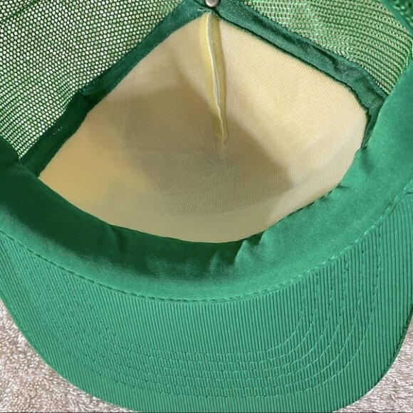 Vintage Garrett Metal Detectors Green Mesh Snap Back Trucker Hat - Picture 7 of 8